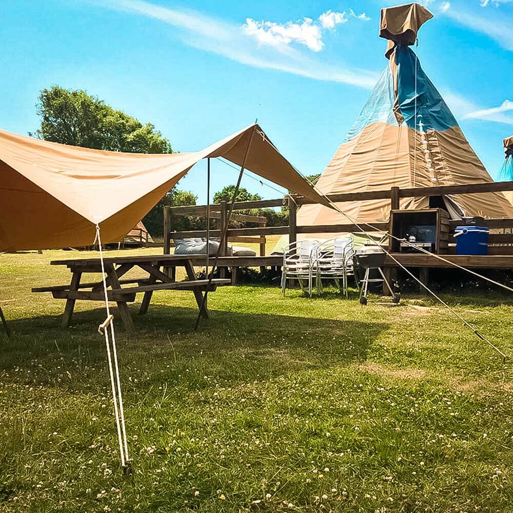 Blue Sky Tipis - Luxury glamping near Eastbourne East Sussex